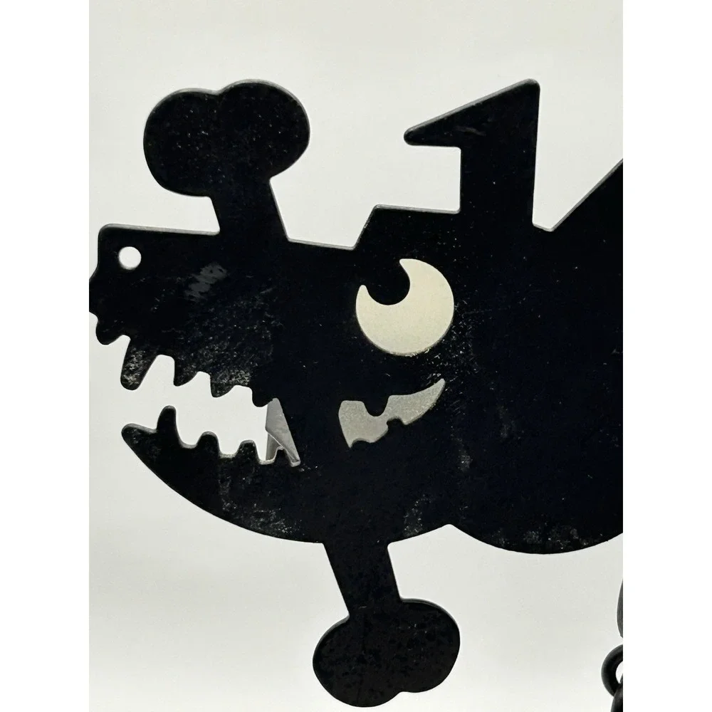 Metal Halloween Partylite "Sticks The Dog" Skeleton Candle Holder - Halloween - Picture 4 of 7